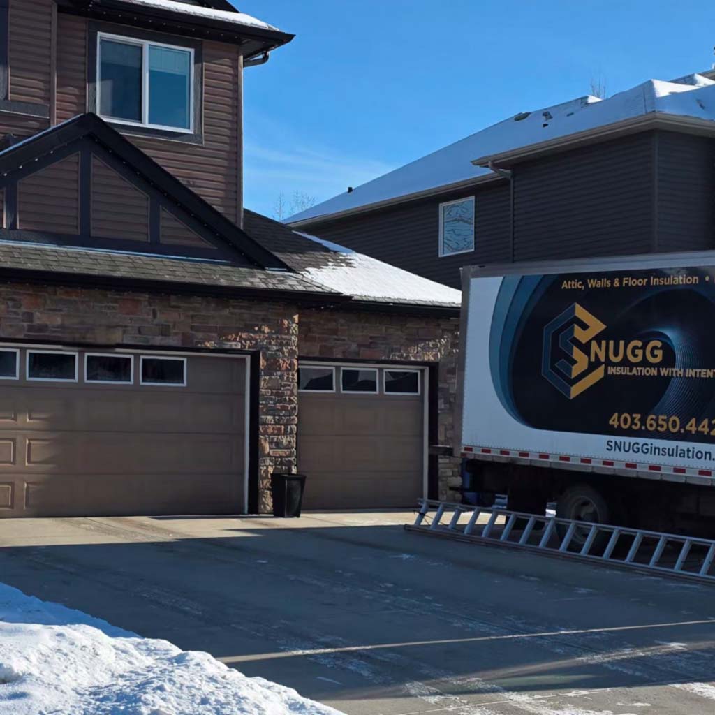 Snugg installation truck mobile